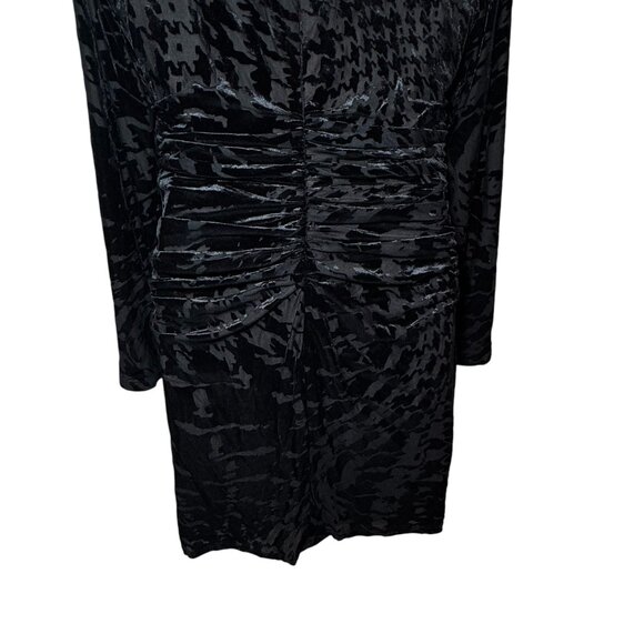 Dress The Population FAWN Velvet Burnout Mini Dress Size M/L New $258 - Picture 10 of 11